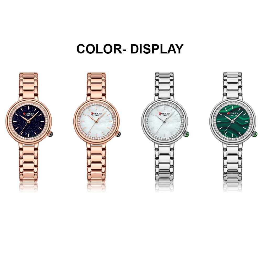 Women Quartz Bracelet clasp Wristwatches