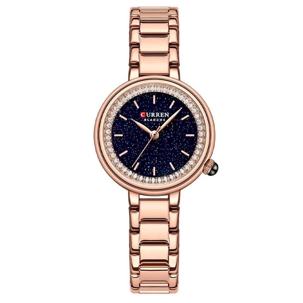 Women Quartz Bracelet clasp Wristwatches