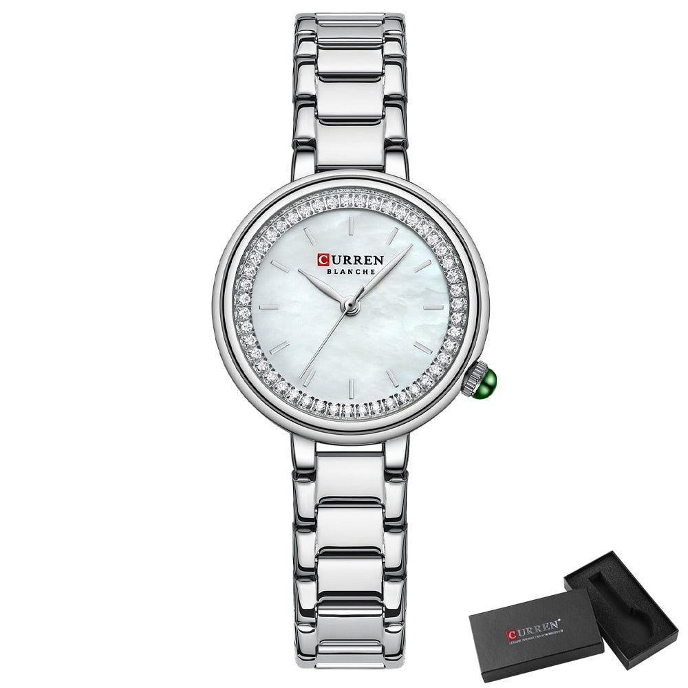 Women Quartz Bracelet clasp Wristwatches