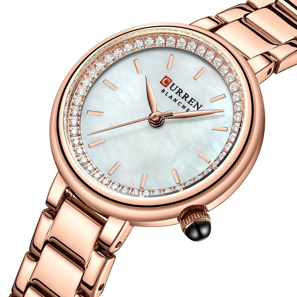 Women Quartz Bracelet clasp Wristwatches