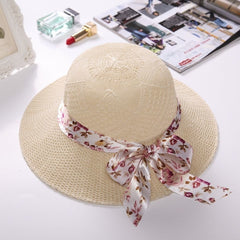 Women's Bow Bucket Beach Hat