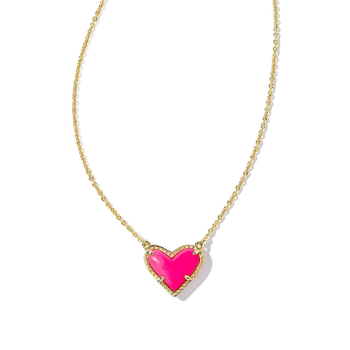 Heart-shaped Necklace Adjustable Peach Heart Natural Stone Clavicle Chain Love Necklace For Women Valentine's Day