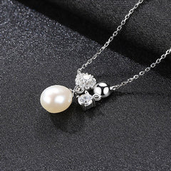 Women's Silver Sterling Pendant Necklace