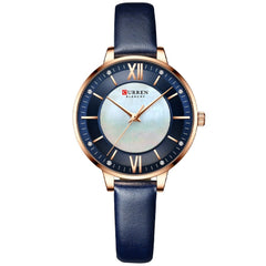 Luxury Quartz Leather Wristwatch