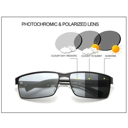 Chameleon Polarized Pilot Sunglasses