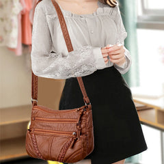 Women Leather Shoulder Bag