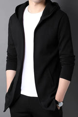 Men High Fashion Hooded Jacket Coat