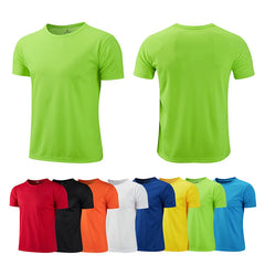 Men's Quick Dry Short Sleeve Sports T Shirt