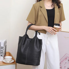 Women 100% Genuine Leather Tote Bag