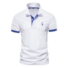 Slim Fit Embroidery Polo T-Shirts