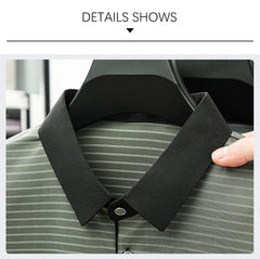 Men's Retro Style Thin Polo T-Shirt