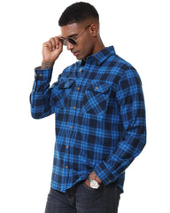 Men's Causal Long Sleeve Flannel Shirt