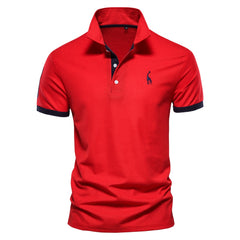 Slim Fit Embroidery Polo T-Shirts