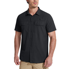 Men's Short Sleeves Cargo Shirts