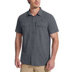 Men's Short Sleeves Cargo Shirts