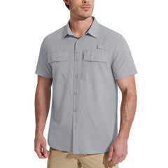 Men's Short Sleeves Cargo Shirts