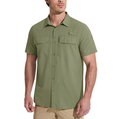Men's Short Sleeves Cargo Shirts