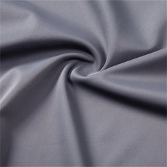 Close-up of gray fabric with folds