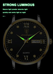 Men's Business Leather Quartz Watch