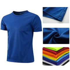 Men's Quick Dry Short Sleeve Sports T Shirt