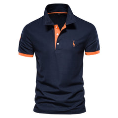 Slim Fit Embroidery Polo T-Shirts