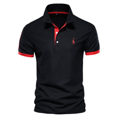 Slim Fit Embroidery Polo T-Shirts