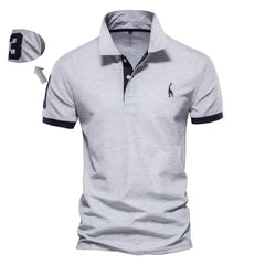 Slim Fit Embroidery Polo T-Shirts