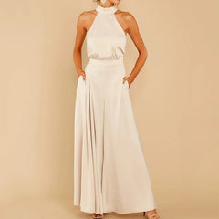 Women's High Waist Wide-Leg Jumpsuit