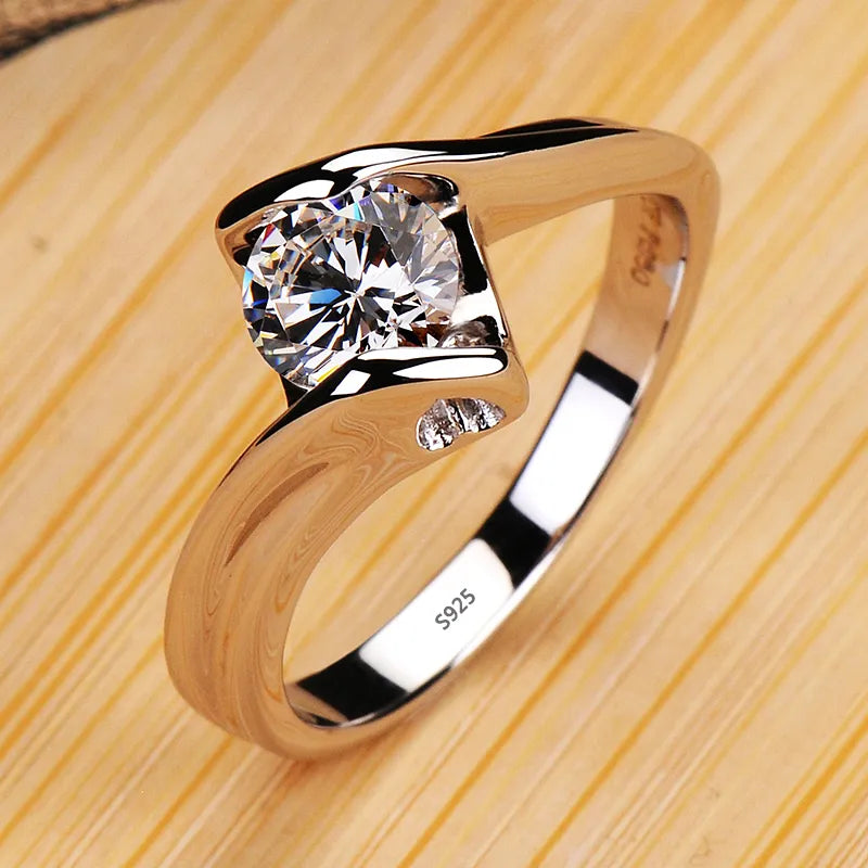 Elegant Women's Wedding Band rings