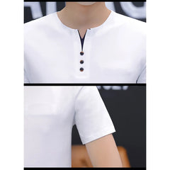 Men Short Sleeve O neck Casual T-shirt