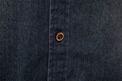 Men's Long Sleeve Cowboy Denim Shirt