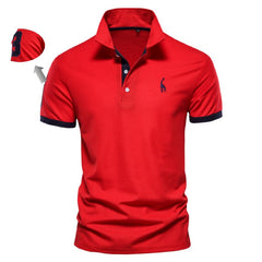 Slim Fit Embroidery Polo T-Shirts