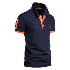 Slim Fit Embroidery Polo T-Shirts