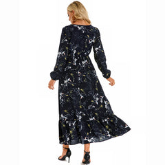 Stylish Floral Chiffon Dress for Women