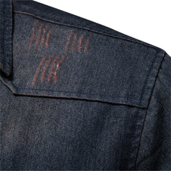 Men's Long Sleeve Cowboy Denim Shirt