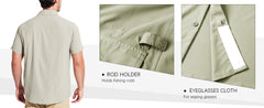 Men's Short Sleeves Cargo Shirts