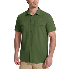 Men's Short Sleeves Cargo Shirts