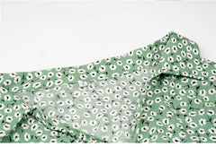 Women's Casual Floral Chic Midi Dress