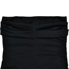 Strapless Backless Maxi Dress with High Split