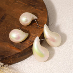 Acrylic Pearl Drop Earrings for Women