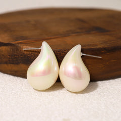 Acrylic Pearl Drop Earrings for Women