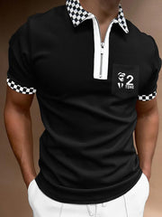 Men's causal short sleeve Polo T-shirt