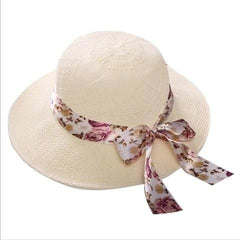 Women's Bow Bucket Beach Hat